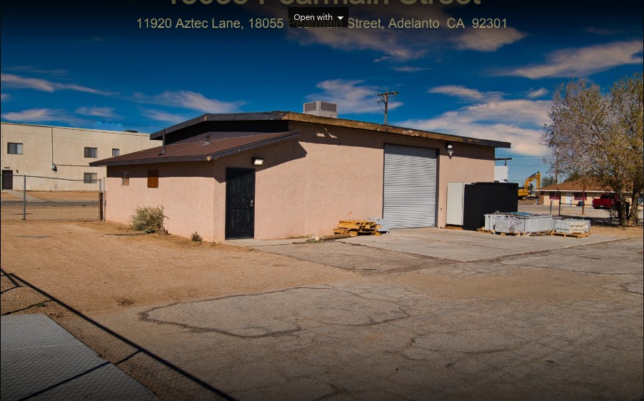 Commercial land aerial